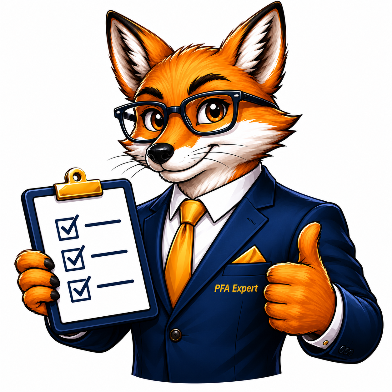 PFA Expert mascot